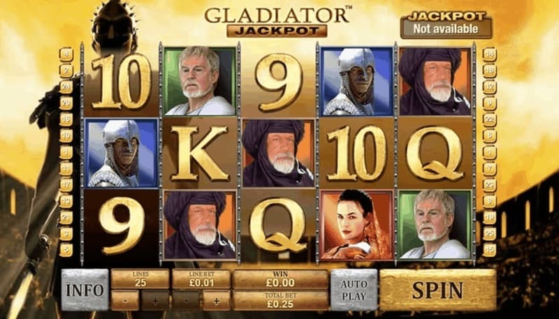 Gladiator slot machine
