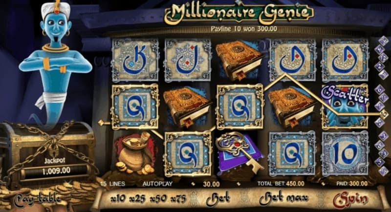 Millionaire Genie slot machine